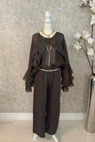 Jeannie Ruffle Italian Blouse