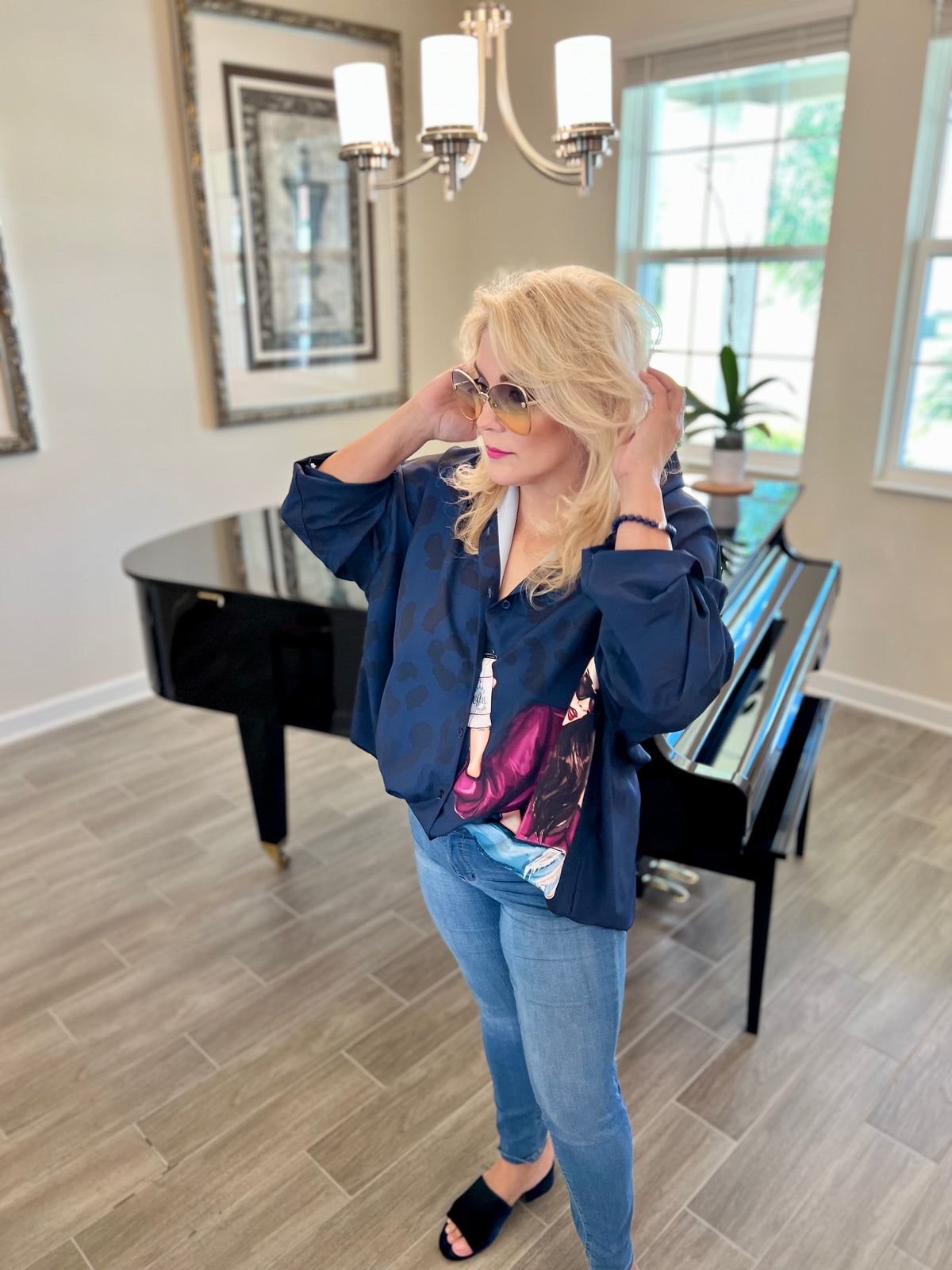 Ciao Oversize Italian Blouse - Love by ILY