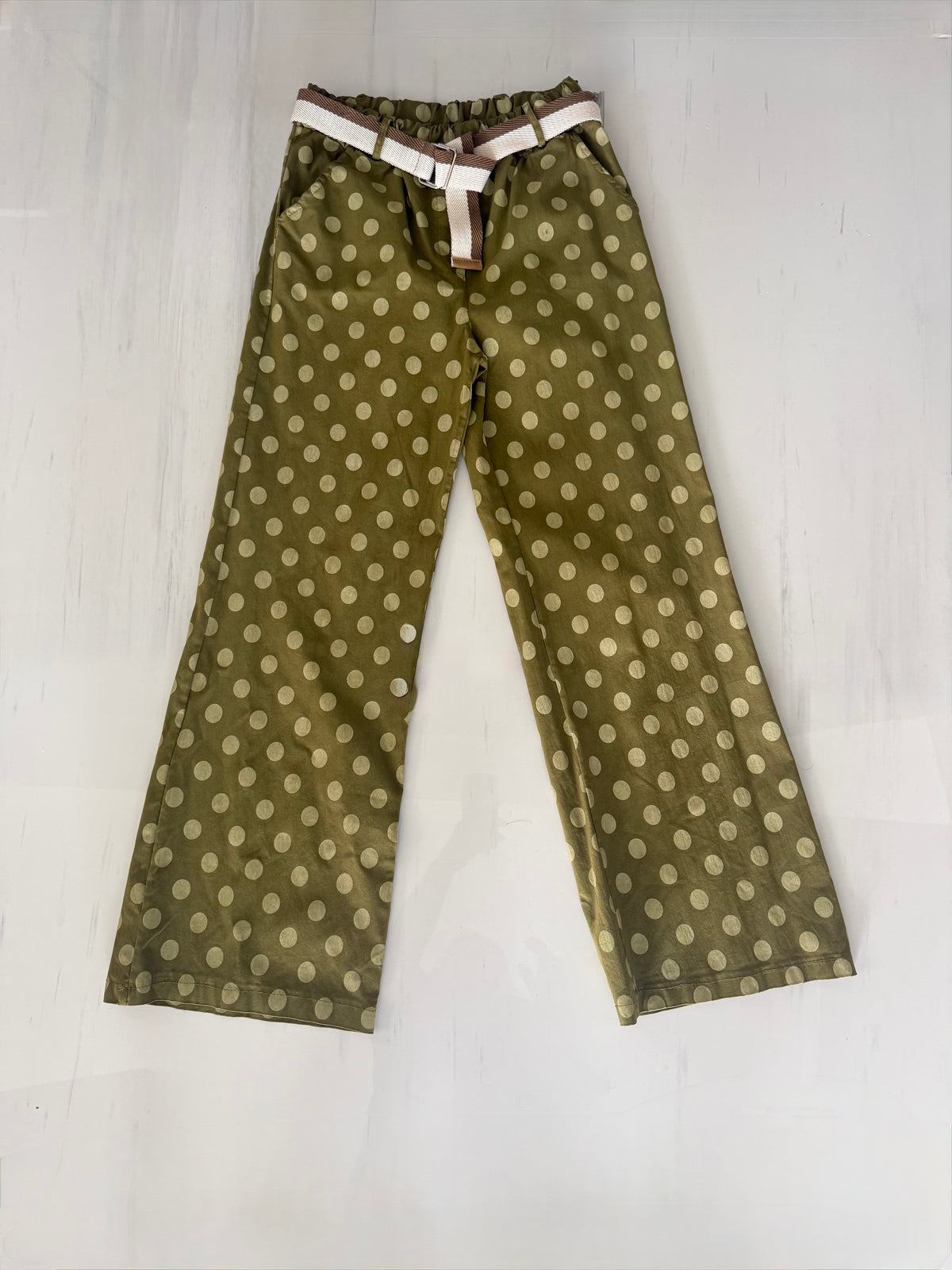 Polka Dot Wide-Leg Pants - Love by ILY
