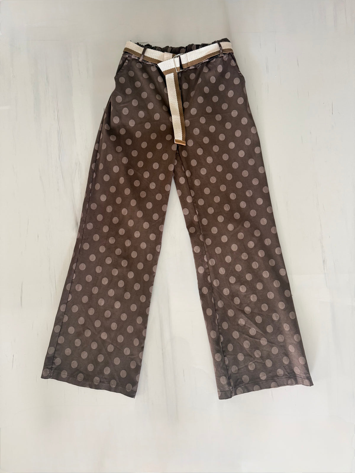 Polka Dot Wide-Leg Pants - Love by ILY