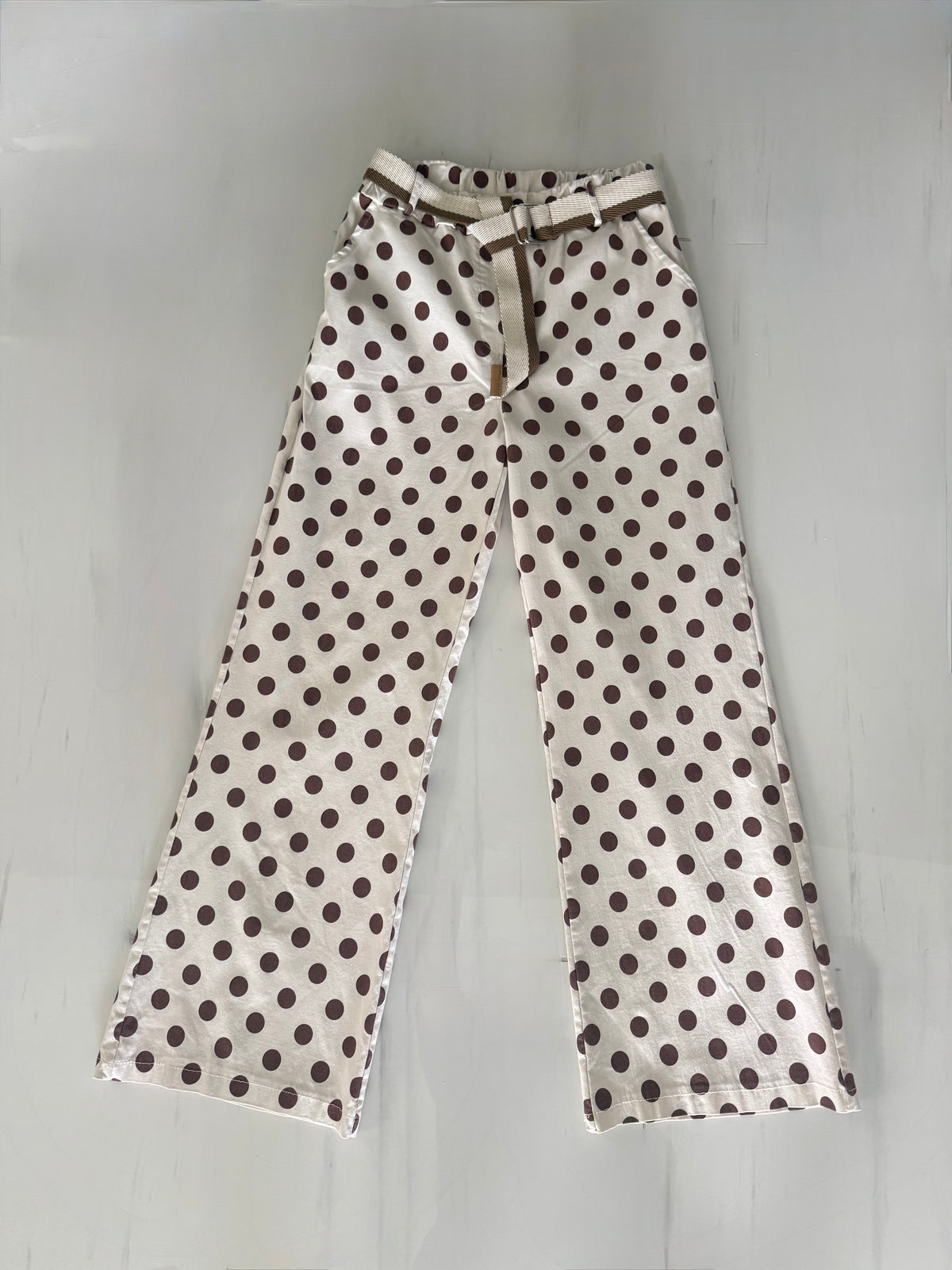 Polka Dot Wide-Leg Pants - Love by ILY