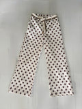 Polka Dot Wide-Leg Pants