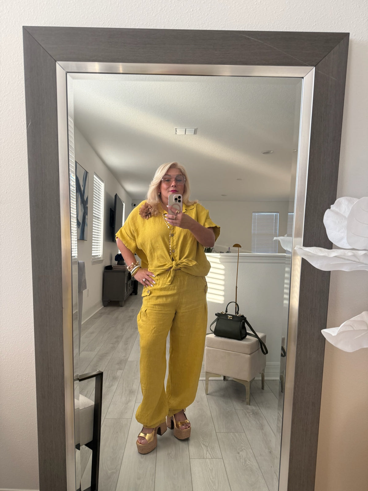 Lina Italian Linen Set - Love by ILY