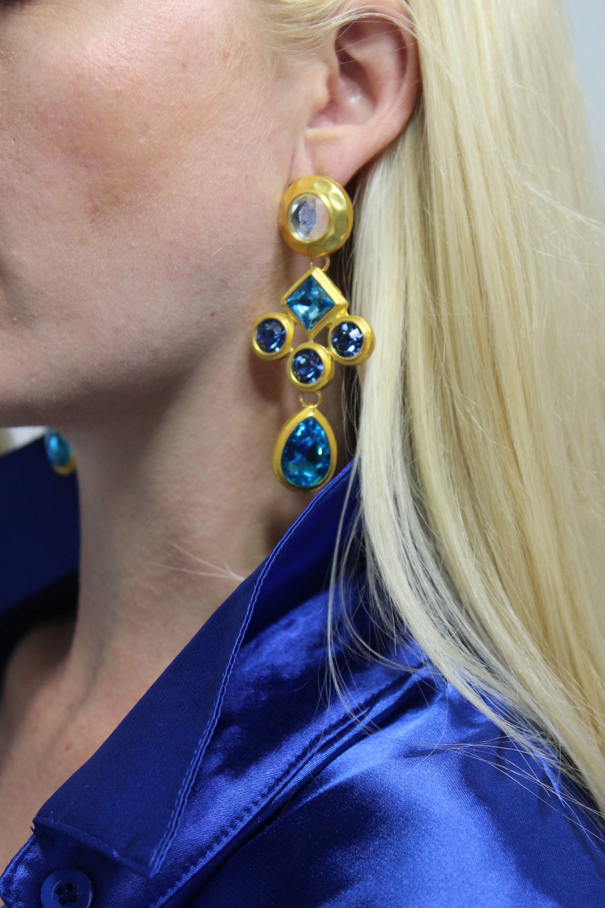 ILY Luxury 18K Gold Plated Earrings - Love by ILY