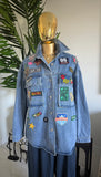 Patch Oversize Top/Jacket