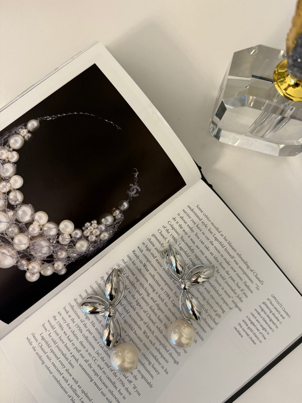 Petals with Pearl Earrings - Love by ILY