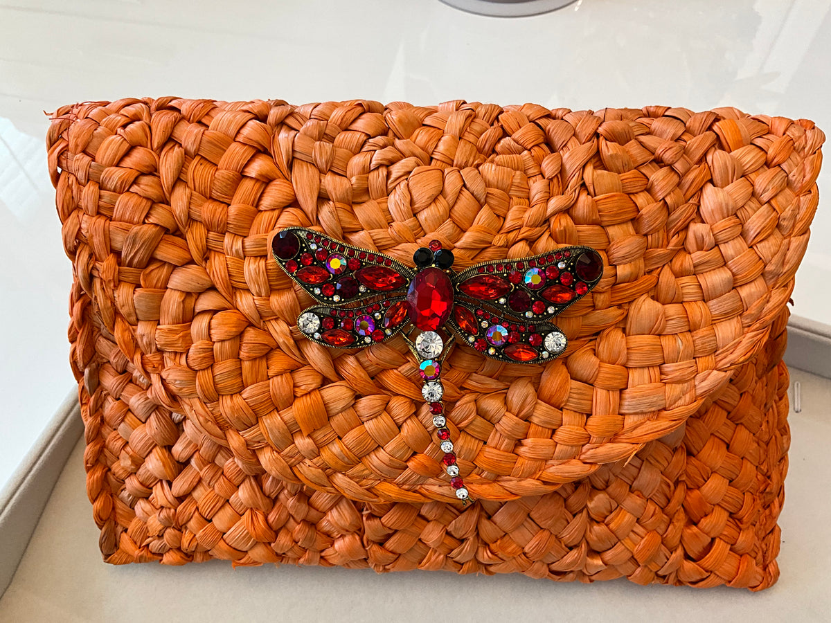 ILY Crystal Rhinestone Clutch - Love by ILY
