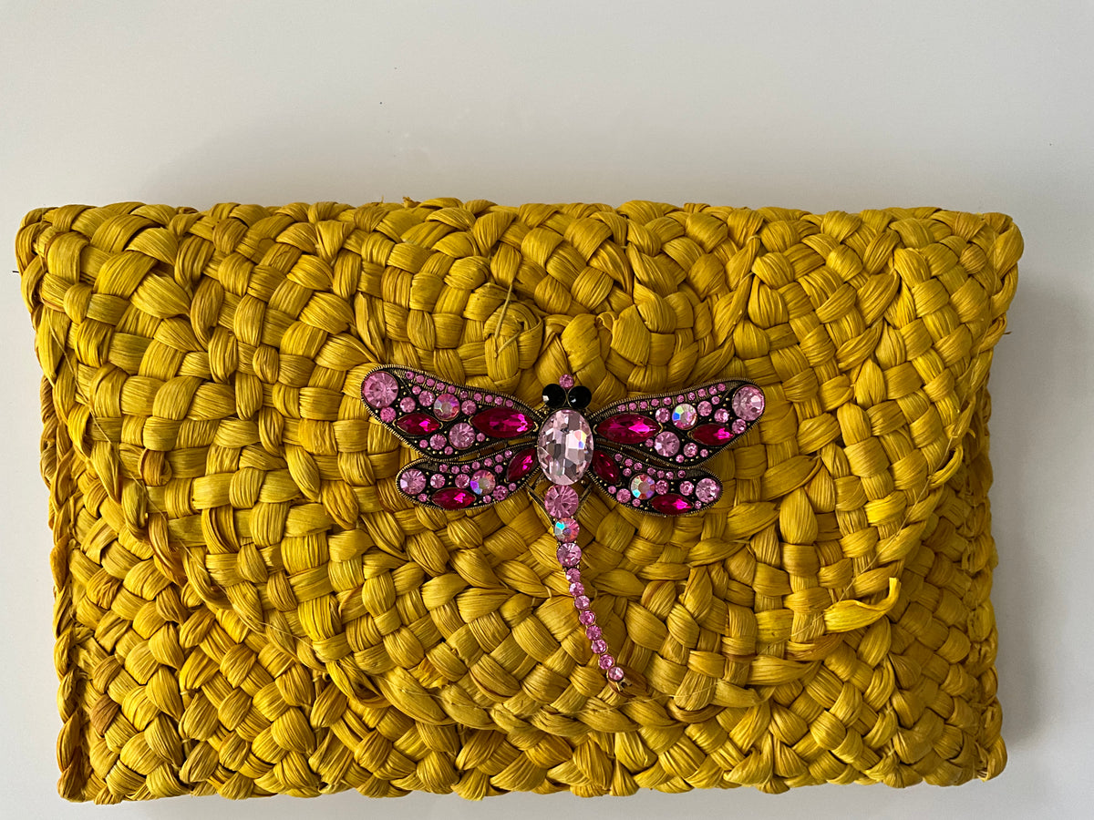ILY Crystal Rhinestone Clutch - Love by ILY