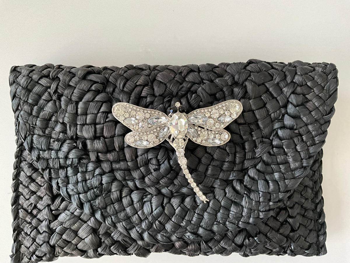 ILY Crystal Rhinestone Clutch - Love by ILY