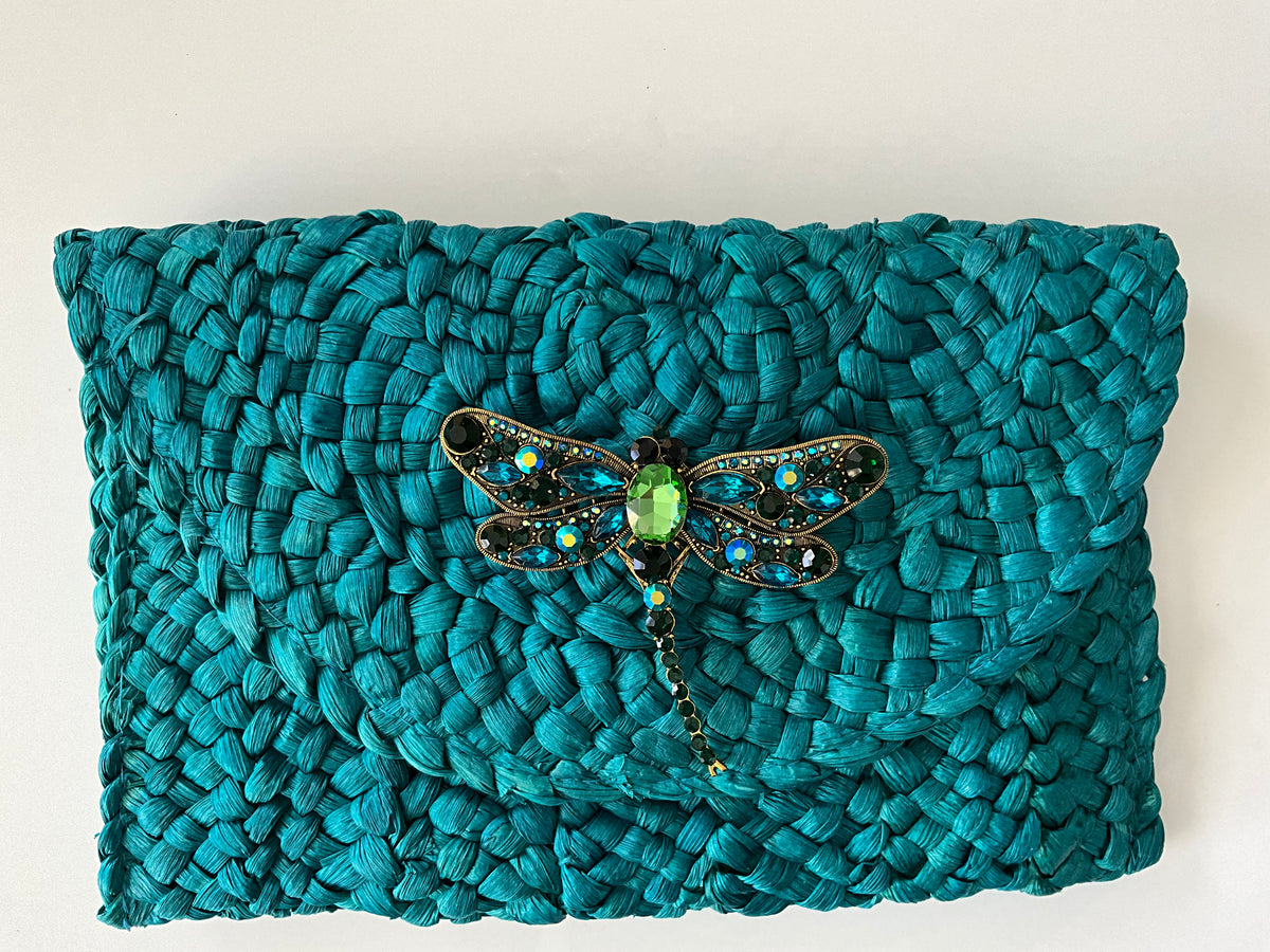 ILY Crystal Rhinestone Clutch - Love by ILY