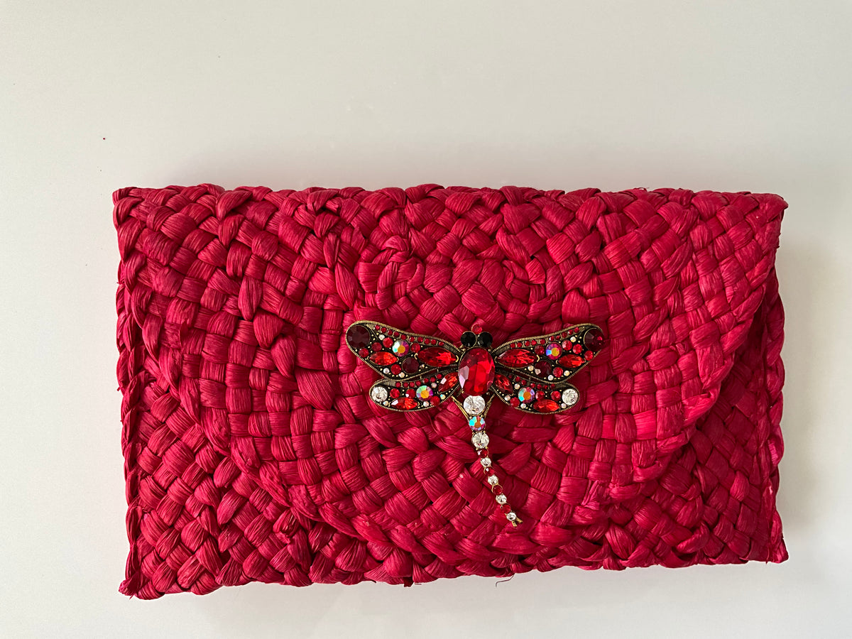 ILY Crystal Rhinestone Clutch - Love by ILY