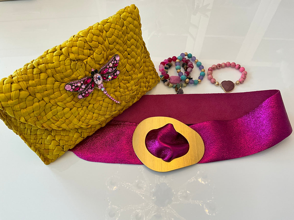 ILY Crystal Rhinestone Clutch - Love by ILY