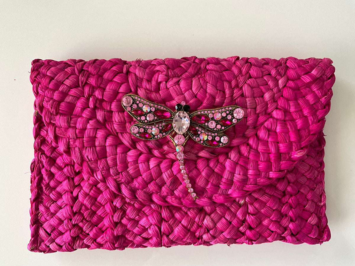 ILY Crystal Rhinestone Clutch - Love by ILY